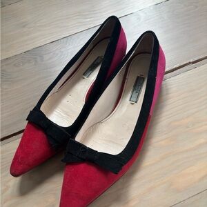 Elegant Red, pink and Black Women's Shoes